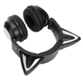 Miniatyrbilde 2 av 5: Kattøre Bluetooth-headset Stereo-headset med mikrofon LED søt katte-headset for jenter barn