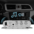 Miniatyrbillede 6 af 8: Mini HiFi 2.1 Stereo Bass Auto Bil Hjem Audio Effektforstærker Digital For Sort