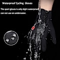 Miniatyrbild 4 av 5: Vinterhandskar Touch Screen Varma Handskar, Vindtäta Cykelhandskar