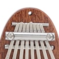 Miniatyrbild 4 av 8: Miniatyr tummepiano söt bärbar fingerkalimba med 8 tangenter för barn vänner på semester