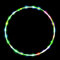 Miniatyrbillede 1 af 4: Led Hula Hoop Reifen für Kinder ab 6 Jahre und Erwachsene Fitn