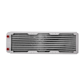 Miniatyrbild 5 av 5: Aluminium Radiator Värmeväxlare Dator Vattenkylning Vätskekylare Vit (360mm)