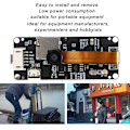 Miniatyrbild 1 av 2: Camera Plus ESP32-DOWDQ6 8MB SPRAM Fisheye Lens Extension Module Board med 1,3 tums display