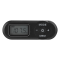 Miniatyrbillede 2 af 5: DSP Mini bærbar 1,1 tommer LCD digital FM-radio musikafspiller sort med øretelefon