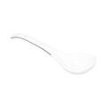 Miniatyrbillede 4 af 5: Stor porcelænsspoon Hvid Multifunktionel Langskaftet Keramisk Grødske til hjemmerestaurant