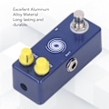 Miniatyrbild 7 av 8: Multi Effekt Gitarpedal Aluminiumlegering Elektrisk Gitar Effektpedal för Uppträdande DC 9V 12mA