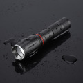Miniatyrbild 4 av 5: Bärbar T6 + COB LED ficklampa liten vattentät teleskopisk zoom Pe