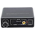 Miniatyrbillede 4 af 5: 192KHz/24 bit Digital til Analog HIFI Audiokonverter 3,5 mm Audio Fiber Koaksial Audiokonverter