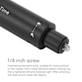 Miniatyrbilde 8 av 8: 1,1 m usynlig selfiepinne i aluminiumlegering, 5-delt selfiepinne for Insta360 X3 ONE RS GO 2 ONE X2 Series actionkameraer