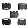 Miniatyrbillede 2 af 8: 5 stk. Lithium Batteriholder ABS LiIon Batteri Montering Opbevaringsslot til Makita 40V