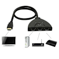 Miniatyrbild 2 av 5: Avancerad 3-i-1-ut HDMI-switch, högkvalitativ HDMI-splitter för sömlös underhållningsupplevelse