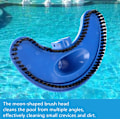 Miniatyrbild 3 av 5: Ovanjordisk pool dammsugare, bärbar poolrengöringsdammsugare med sandpåse och borste, pooltillbehör för damm fontän