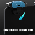 Miniatyrbild 4 av 5: Mobilspelkontroll Gamepad Trigger Aim-knapp Mobilspel Trigger Kompatibel för Android