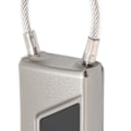Miniatyrbild 3 av 8: Fingeravtryckslås IP65 Vattentät 0,5S Snabb 10 Set Fingeravtryck Automatisk Identifiering Svart Smart Lås för Resväskor