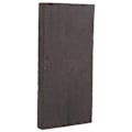 Pikkukuva 2 / 8: Musta eebenpuu puutavara tyhjä DIY käsityö puukahva soittimet tarvikkeet 120x60x10mm