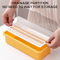 Miniatyrbillede 5 af 5: Make Up Organizer Box Dresser Container Case med låg til kosmetisk opbevaringsholder, 27*11.5*6.5cm