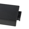 Miniatyrbilde 3 av 8: Batteriplate i plast, strømforsyningsplate for kamerabatteri, adapter med 2 DC 7,4V utgang for NPF-seriebatteri