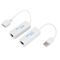 Pikkukuva 2 / 5: USB 2.0 200M Extender RJ45 Ethernet-jatkokaapeli Verkkokaapeliadapteri