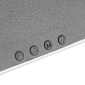 Miniatyrbillede 1 af 8: Multifunktionel trådløs oplader USB digital LED bordalarm ur termometer til xiaomi sølv