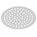 Miniatyrbillede 4 af 5: Gulvafløbsfilter i rustfrit stål, rundt afløbsbrusersi, netstykke, antiblokering (68 mm)