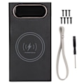 Pikkukuva 1 / 5: L12 Nopea latausversio DIY Power Bank -sarja 12 18650 Akkulaatikko 22,5 W Langallinen 15 W Langaton