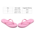 Miniatyrbild 6 av 8: Dam Strand Halkfria Flip-flops Tecknat Mönster Bekväma Fotvalvsstöd Flip-flops Andningsbara Platt Tåsandaler Rosa M