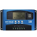 Miniatyrbild 1 av 4: Solar Symphony, 12V/24V MPPT Laddningsregulator med Dubbla USB, LCD-Display, Självåterställningsfunktion, Överströmsskydd, Industriklassat Chip För