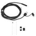 Miniatyrbillede 1 af 5: 6LED inspektionskamera 8mm højopløselig trinløs dæmpning USB