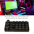 Miniatyrbillede 4 af 5: Mini brugerdefineret tastatur 14 taster 3 knapper Programmerbar blå switch Hot Swappable programmering makro tastatur til computer spil