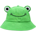 Miniatyrbild 1 av 4: Grodhatt Hink Solhatt för Kvinnor Grod Hinkhatt Sommar Grün