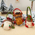 Miniatyrbild 4 av 5: Elegant Jul, Julklappspåsar, Söt Älgdocka Design För Oförglömliga Julstunder
