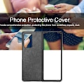 Miniatyrbillede 7 af 8: Mobiltelefon læder etui cover til Samsung Galaxy Z Fold 2 beskyttende cover AntiFall etui (sort)