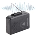 Pikkukuva 1 / 8: Kannettava kasettisoitin Klassinen tyyli Monitoiminen Tukee AM FM -radiota Stereo Kompakti nauhasoitin