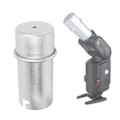 Miniatyrbillede 1 af 8: Flashlampe rør aluminiumlegering bærbar flashlampe rør dæksel til AD 180 AD 360 AD 360II AD 200