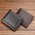 Miniatyrbilde 4 av 5: Minimalistiske skinnlommebøker for menn  Frontlomme kortholder lommebok