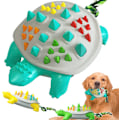 Miniatyrbild 5 av 5: Multifunktionell Hundleksak, Ihålig Design Interaktiva Hundbollar, Hållbara Hundtuggleksaker för Aggressiva Tuggare, Premiumbollar för Hund Tillverkade av Säkert Material