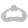 Miniatyrbilde 5 av 8: VR-briller Silikon Øyemaske for Oculus Quest 2 Pustende Anti-Svette VR Beskyttelsesdeksel Hvit