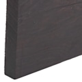 Pikkukuva 1 / 8: Musta eebenpuu puutavara tyhjä DIY käsityö puukahva soittimet tarvikkeet 120x60x10mm