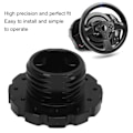 Miniatyrbillede 7 af 8: Styrehjul Adapter Sort Præcis Udskiftning Til Thrustmaster T300 T500 PCD 73mm Styrehjul
