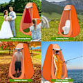 Miniatyrbild 6 av 6: Bärbart Privattält för Utomhusevenemang, Pop Up-design med Rivsäker Polyester och Galvaniserad Stålram för Strand och Camping