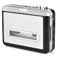 Miniatyrbild 5 av 5: USB-kassettbandspelare till PC MP3 CD-omvandlare Capture Audio Music Player med hörlurar
