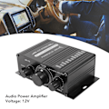 Miniatyrbillede 8 af 8: Bil Audio Powerforstærker Dual Channel USB SD-kort AUX Bluetooth Stereo Mini-forstærker 12V