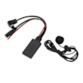 Pikkukuva 2 / 8: Bluetooth 5.0 -stereomusiikkisoitin AUX-sovitinkaapeli mikrofonilla Pioneer Radio IPBUS -vaihtoon