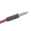 Miniatyrbilde 5 av 8: Headset-kabel med innebygd mikrofon, erstatningskabel med volumkontroll for Logitech G433 G233 G Pro G Pro X PC-telefon