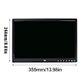 Miniatyrbild 7 av 8: Timeless Gallery, 15 tums digital fotoram med pekskärm, Full HD IPS-skärm, flera funktioner, elegant design och inbyggda högtalare för en komplett upplevelse