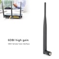 Miniatyrbilde 1 av 4: 2 stk ruterantenne holdbar WIFI-system 6DB høy forsterkning 2.4/5.8G Dual-Band SMA innerhull