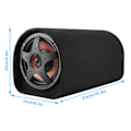 Pikkukuva 8 / 8: 12V auton subwoofer, auton bassokaiuttimet, suuri virrankulutus, äänenmuokkaus, vahvistin