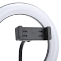 Pikkukuva 3 / 8: UN‑205 3-värinen rengasvalo LED-jalustatäyttölamppu 20 cm kauneusvalokuvaukseen Live