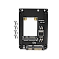 Miniatyrbillede 1 af 5: Adapterkort MSATA til SATA3.0 SSD Harddisk til 6Gbps Interface Transmisson Udvidelseskort