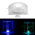Miniatyrbillede 4 af 5: LED Multicolor Mini Vandtæt Rund Akvarielys Nedsænkelig